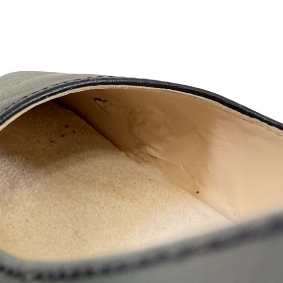 Cole Haan Go To Park Black Leather Almond Toe Pumps Size 5.5B - Picture 14 of 16